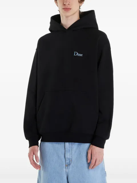 dime small-logo hoodie