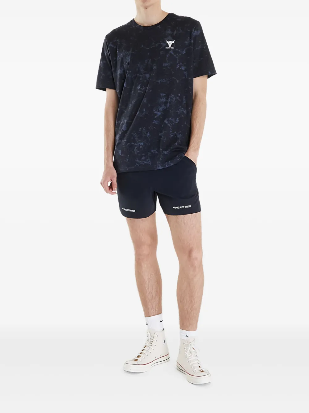 Under Armour Project Rock Ultimate 5 track shorts | Running Shorts | Image 2