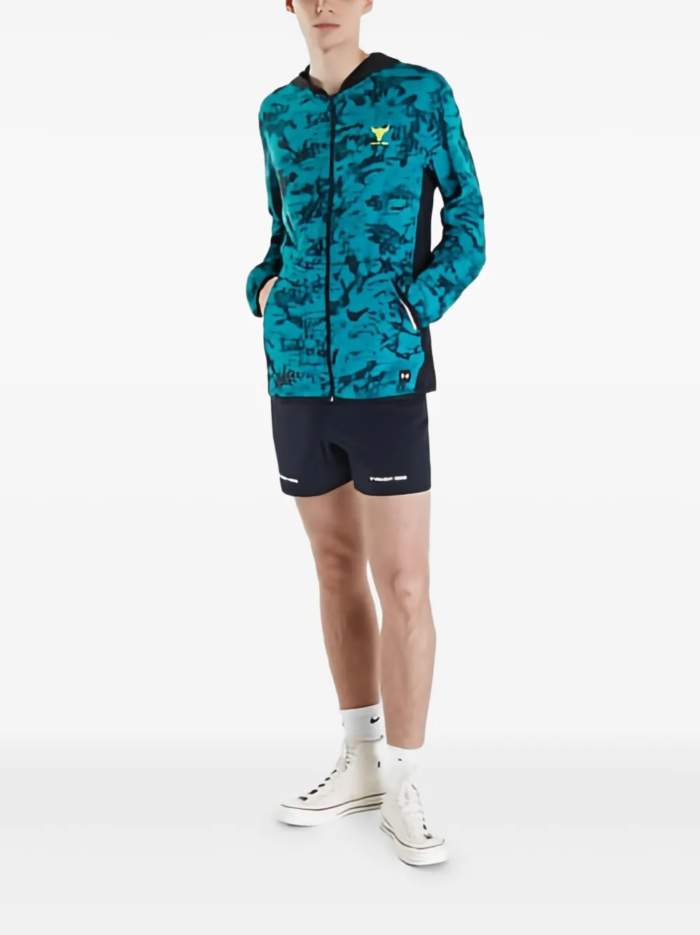 Under Armour Project Rock Iso Tide Jacket In Blue