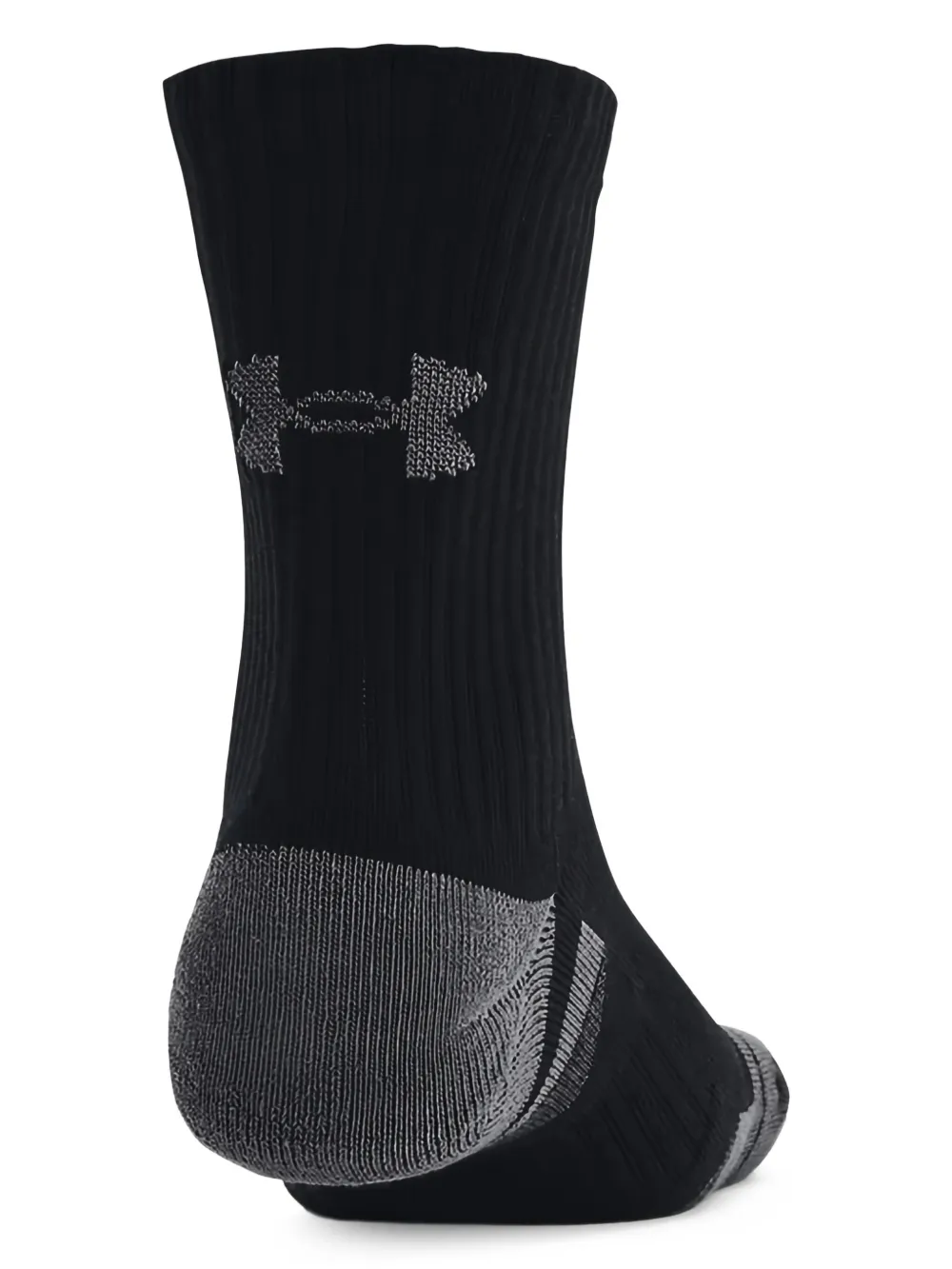 Under Armour Cotton-blend Socks (pack Of Three) In Black