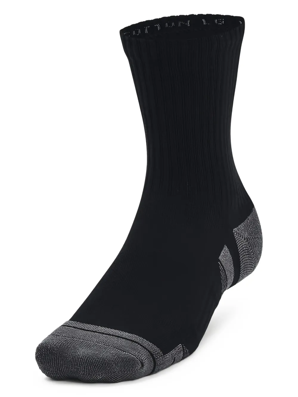 Under Armour Cotton-blend Socks (pack Of Three) In Black