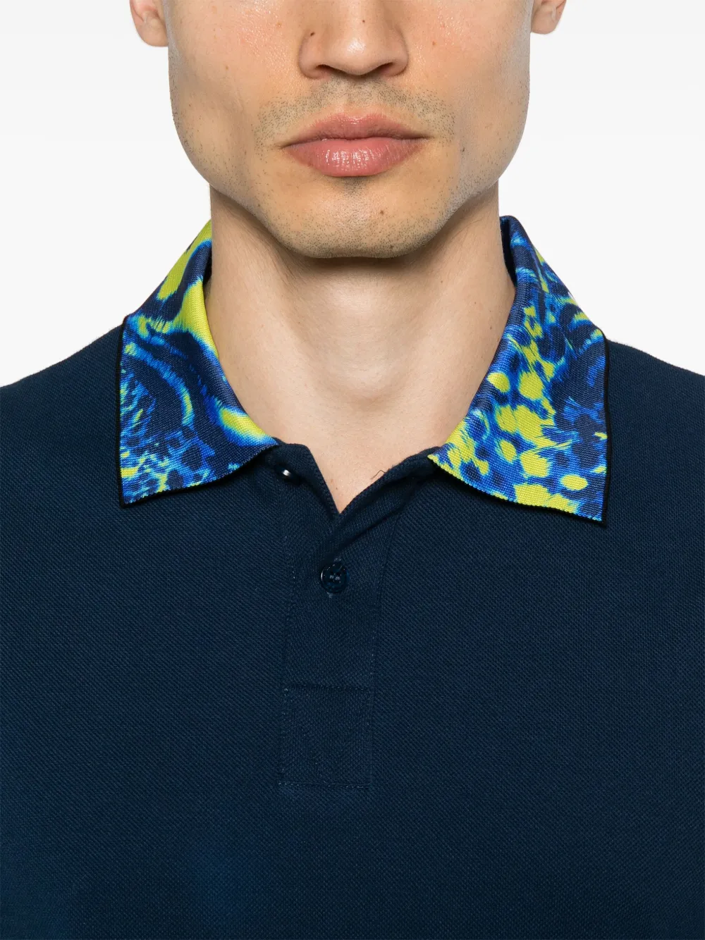 VERSACE JEANS COUTURE COTTON POLO SHIRT