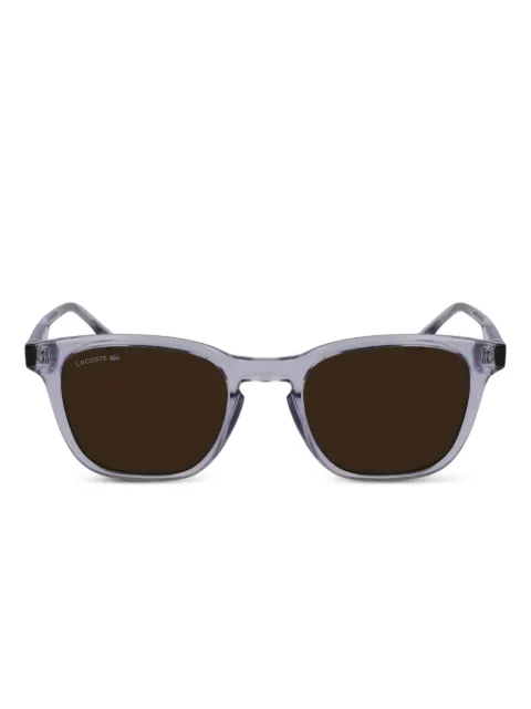 Lacoste lentes de sol con logo estampado