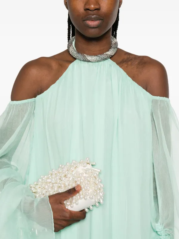 sachin and babi light blue dress Women's Chiffon Dresses