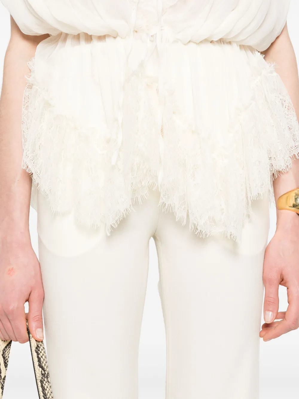 Batakovic Belgrade Linen Trousers In Neutrals