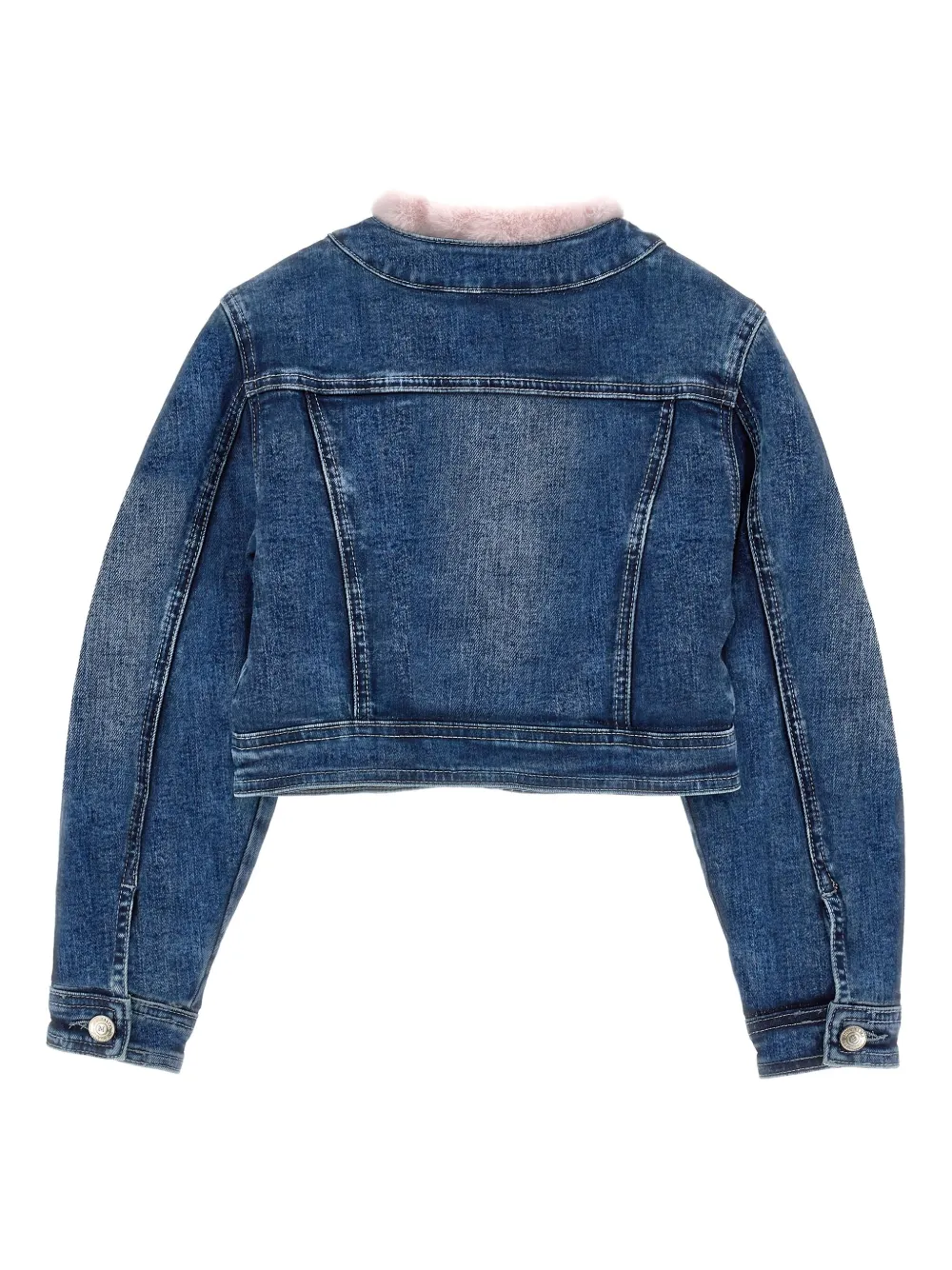 Monnalisa Jeansjacke mit Kristallen | Jeansjacke | Image 2