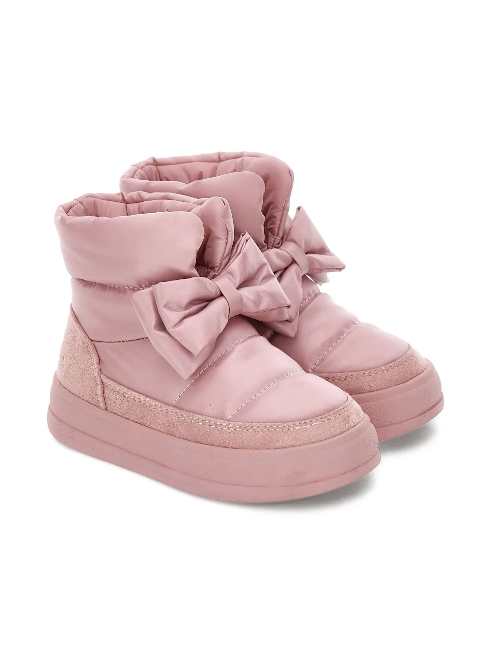 Monnalisa suede boots Pink
