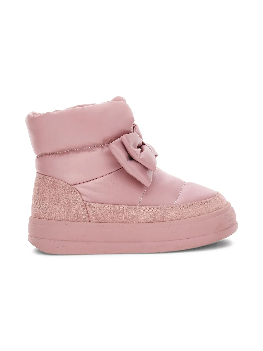 Monnalisa suede boots Pink