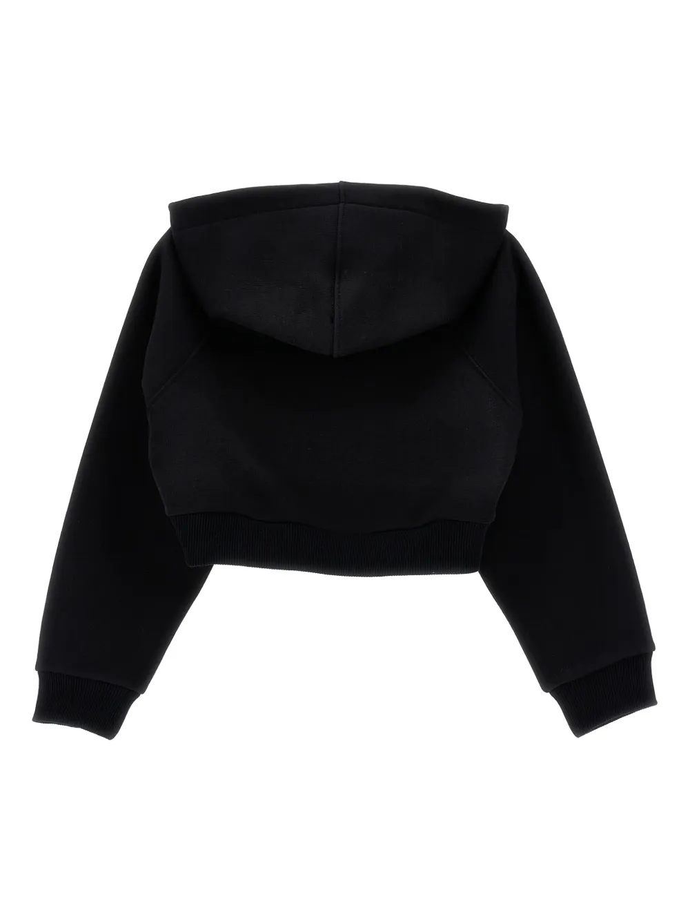 Monnalisa Jersey hoodie Zwart