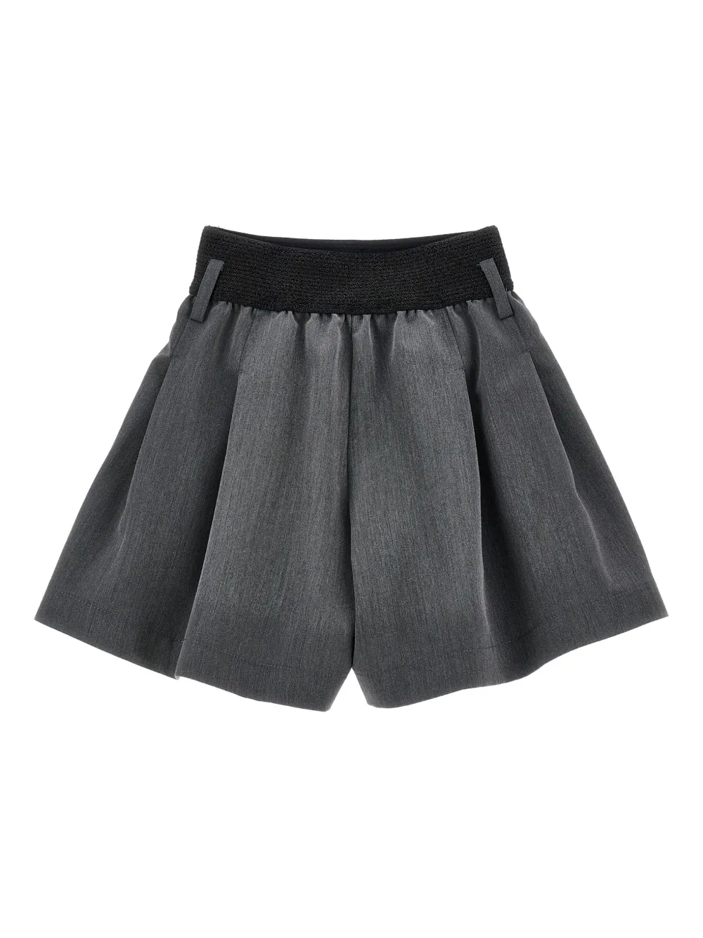 Monnalisa Geplooide shorts Grijs