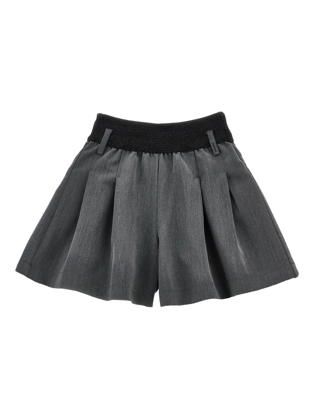 Monnalisa Geplooide shorts Grijs