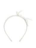 Monnalisa crystal-embellished headband - White