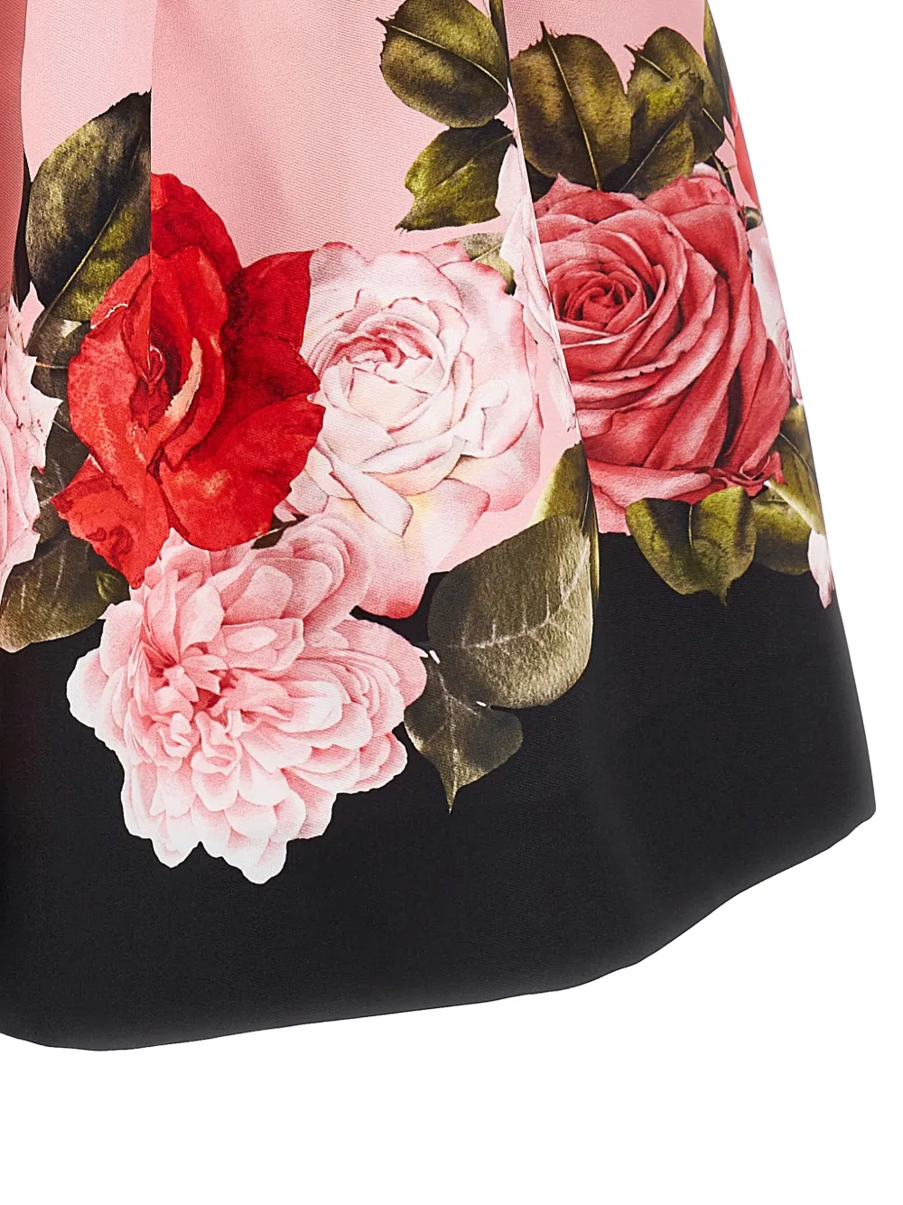 Monnalisa Rok met roosprint Roze