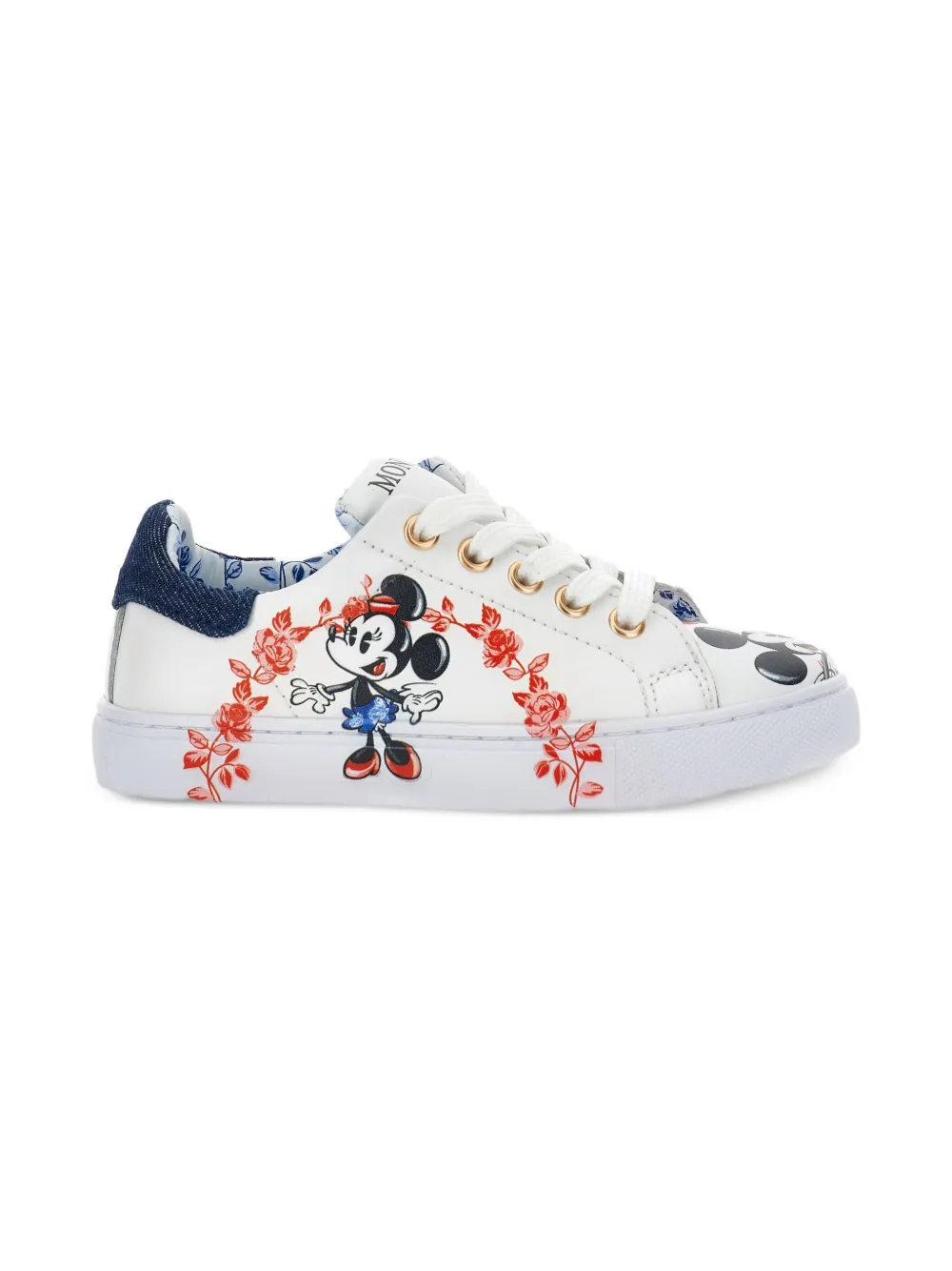 Monnalisa Mickey Mouse sneakers White