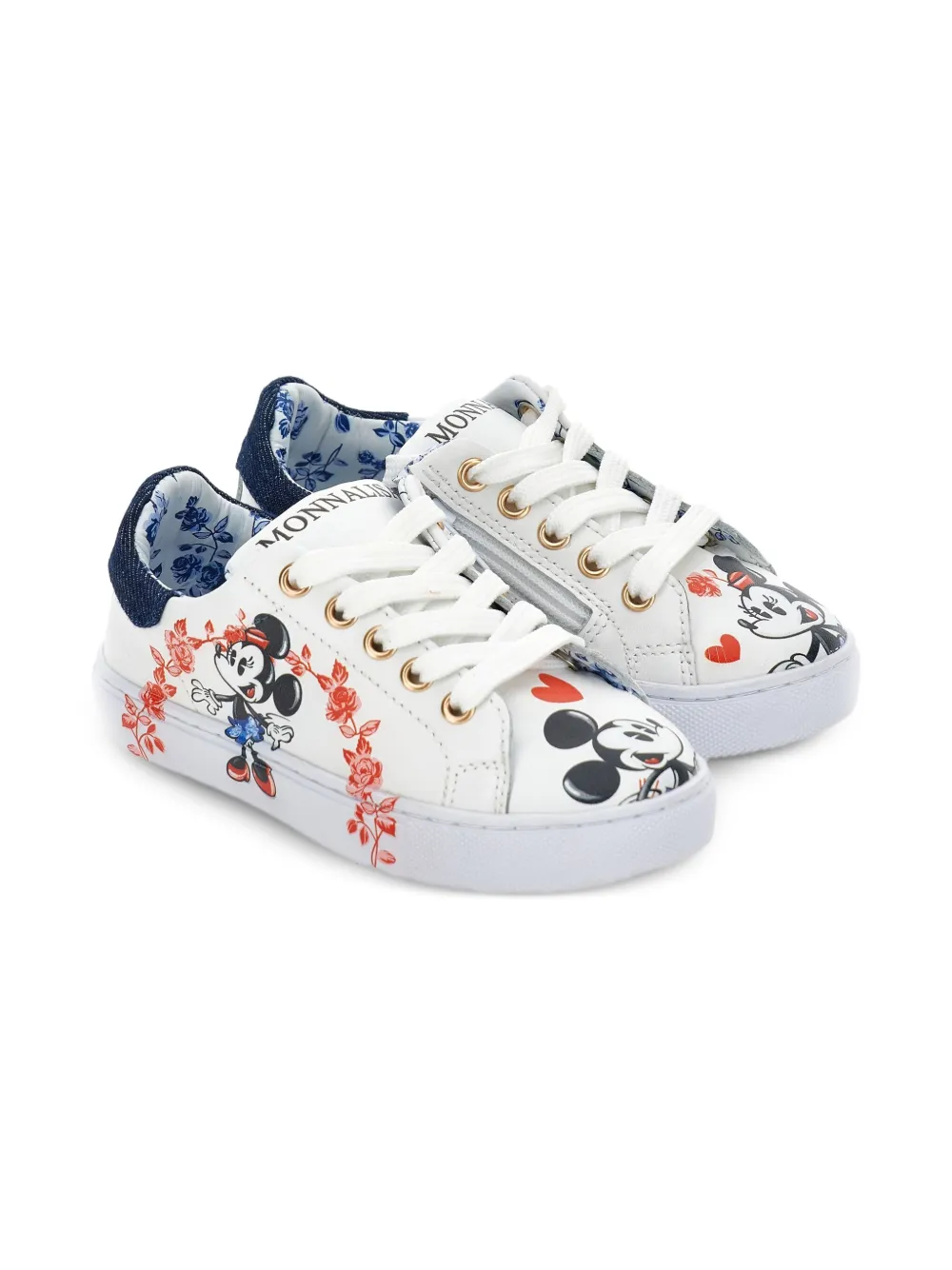 Monnalisa Mickey Mouse sneakers White