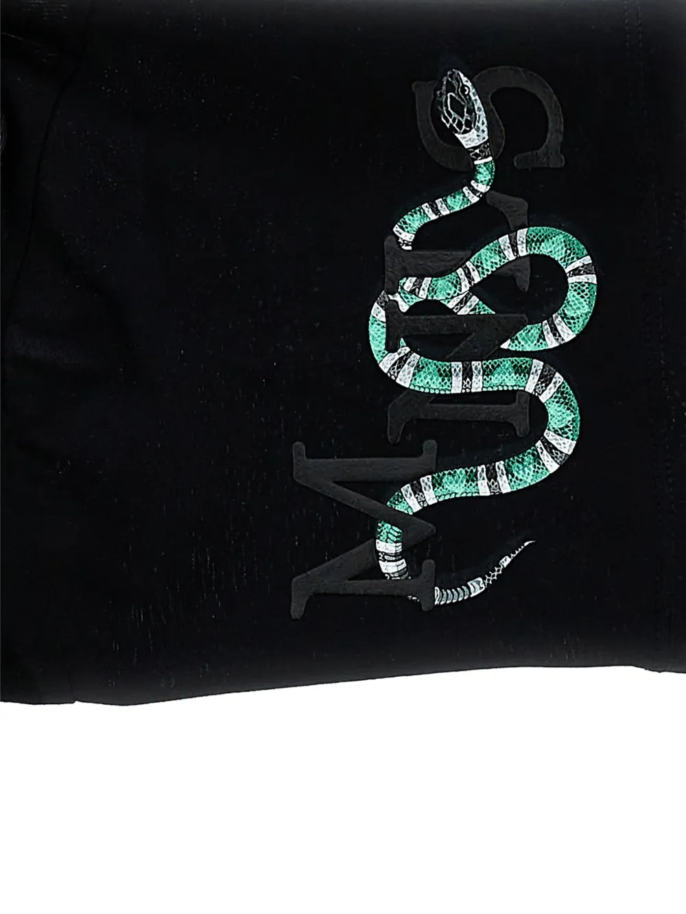 Monnalisa T-shirt met logoprint Zwart