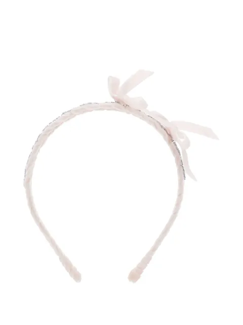 Monnalisa crystal-embellished headband