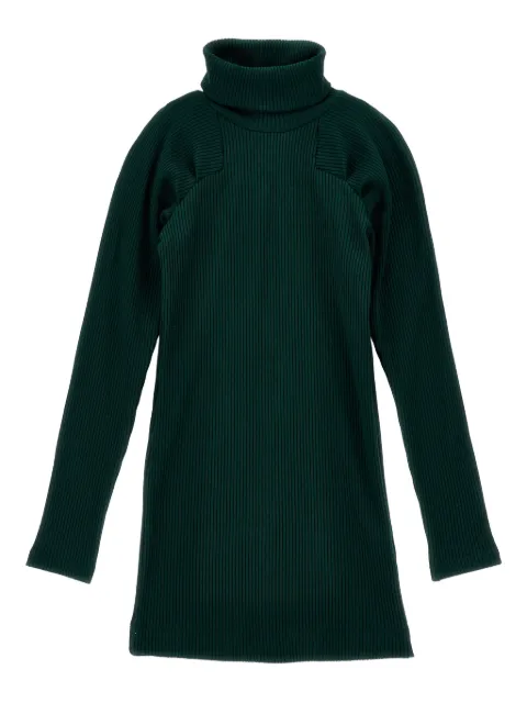 Monnalisa ribbed-knit dress