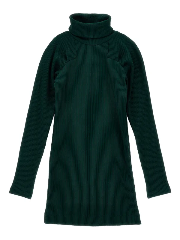 Monnalisa ribbed-knit Dress | Green | FARFETCH