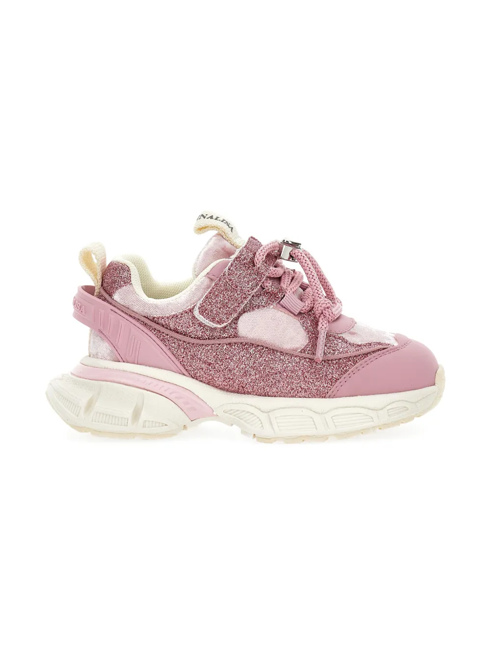 Monnalisa Glitter sneakers Roze