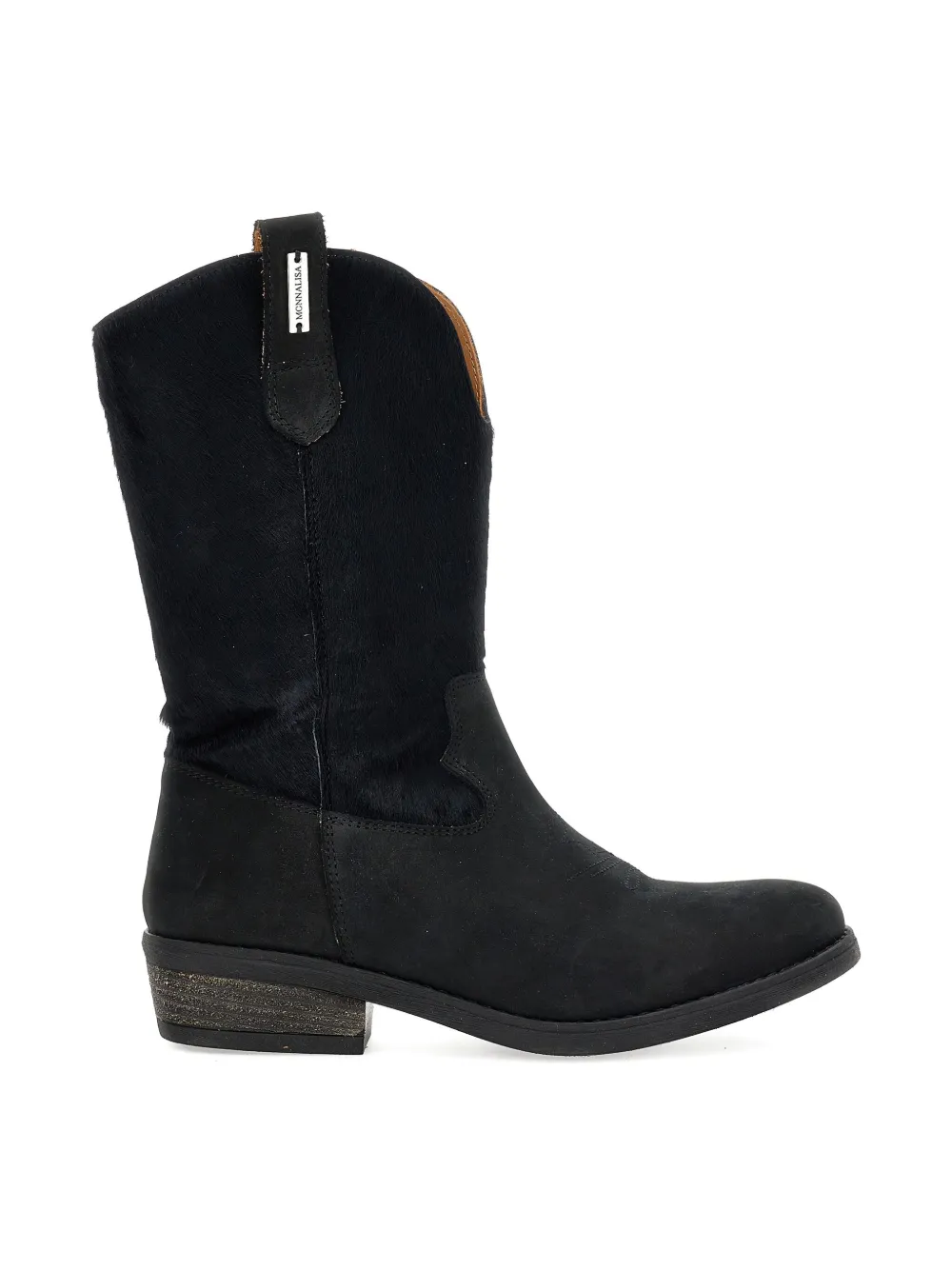 Monnalisa bottes d'inspiration western en daim | Bottines | Image 2