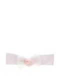 Monnalisa floral-accent hair band - Pink