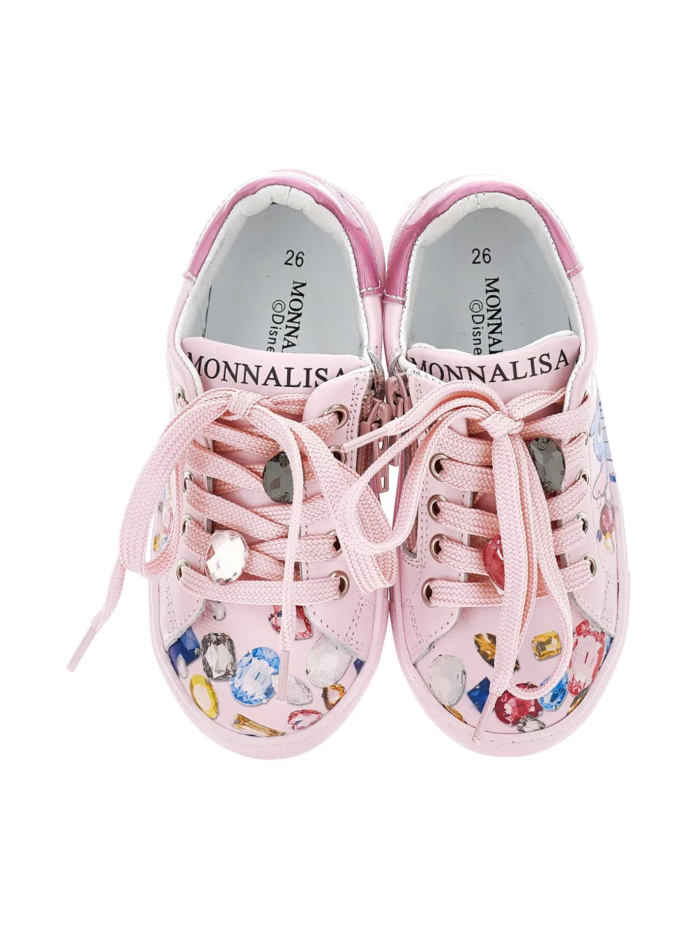 Monnalisa x Disney Stitch sneakers Pink