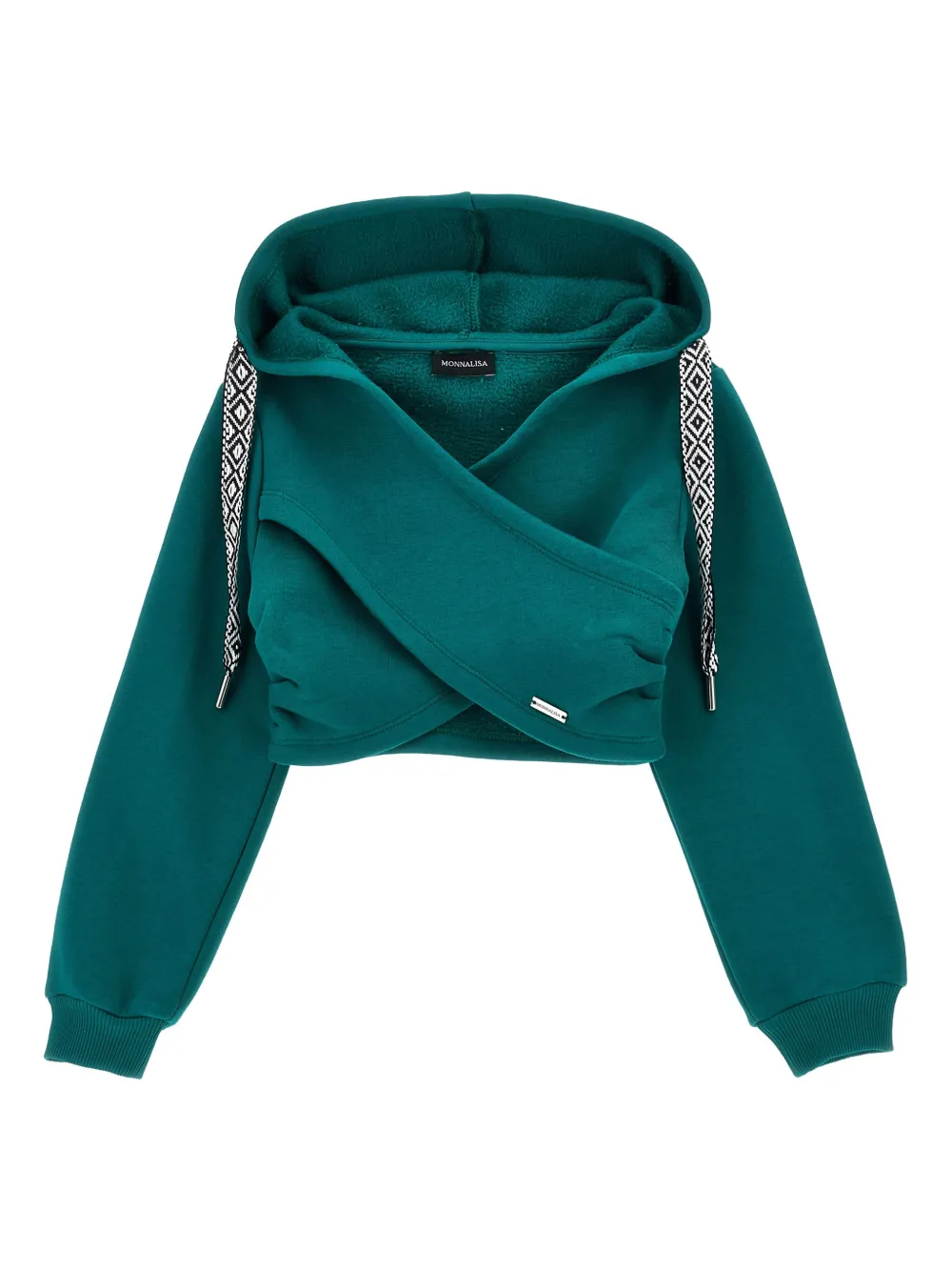 Monnalisa Gelaagde hoodie Groen