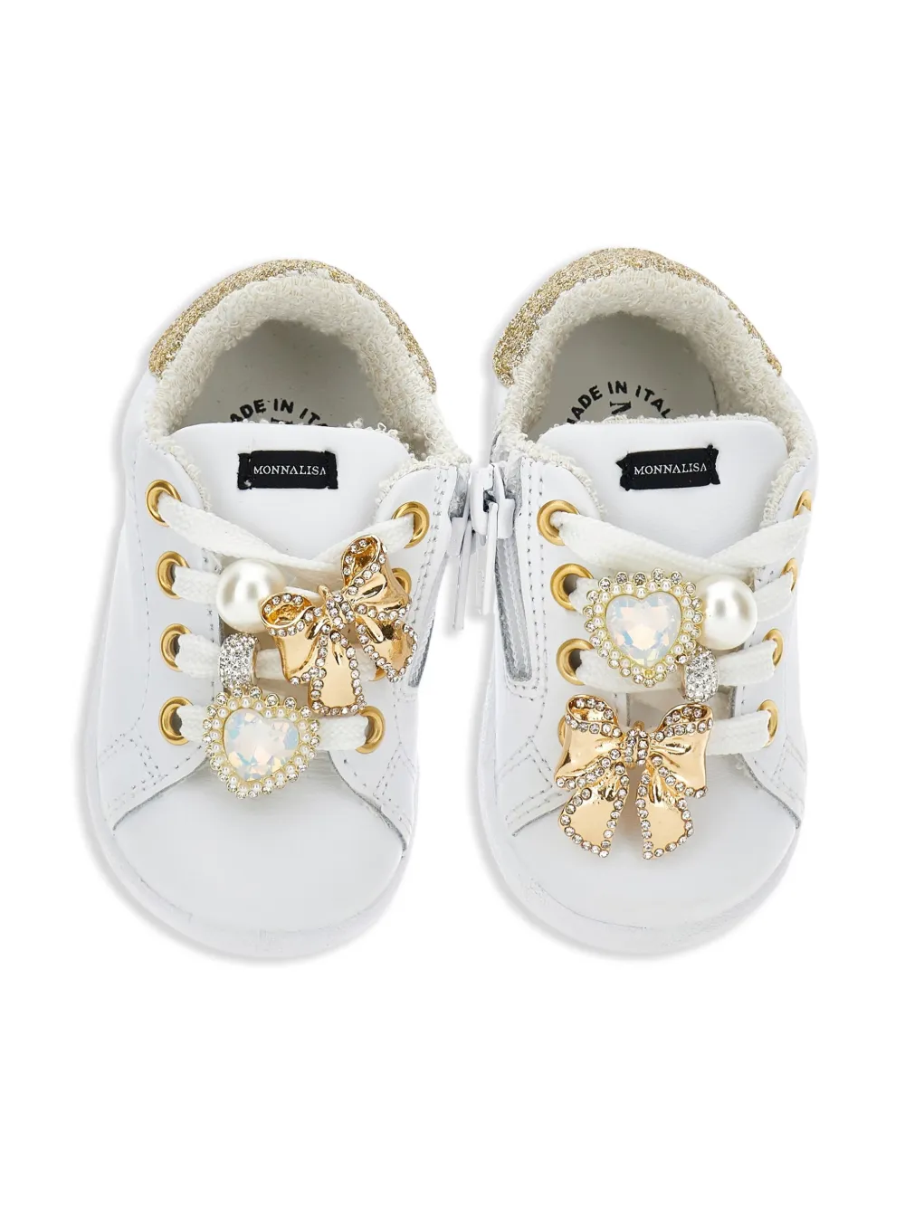 Monnalisa Decoratieve sneakers Wit