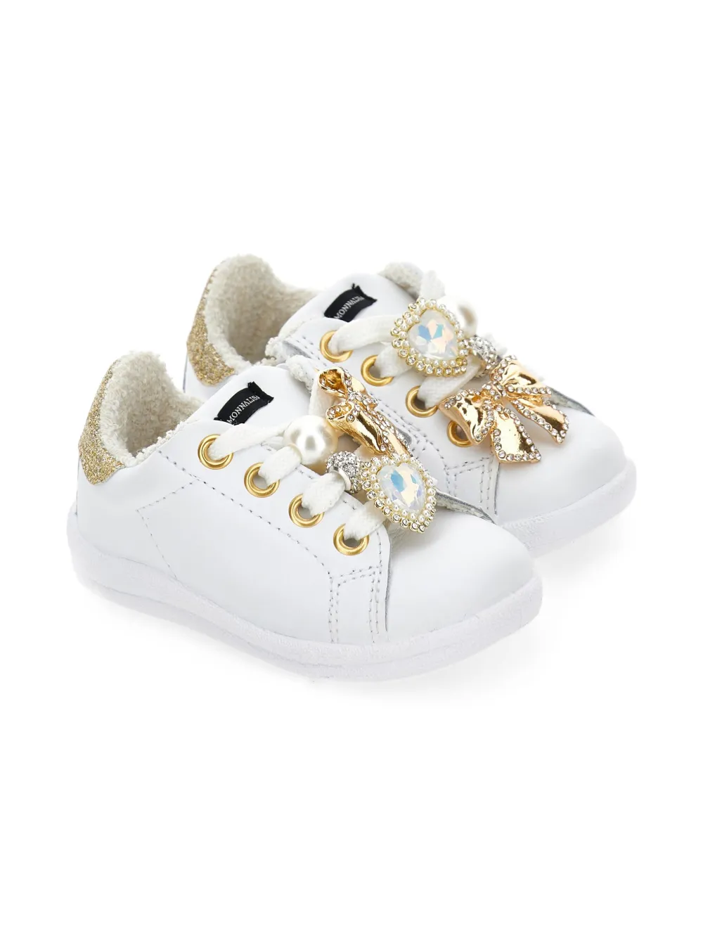 Monnalisa Decoratieve sneakers Wit