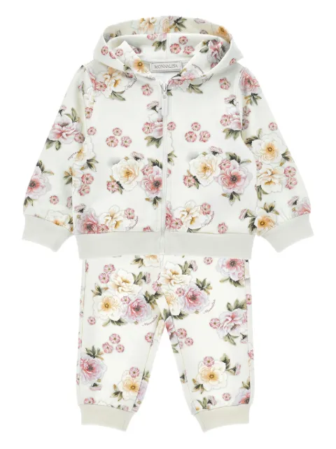 Monnalisa floral-print tracksuit
