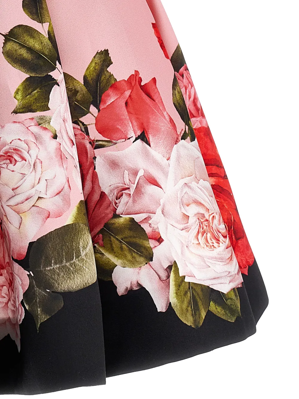 Monnalisa Jurk met rozenprint