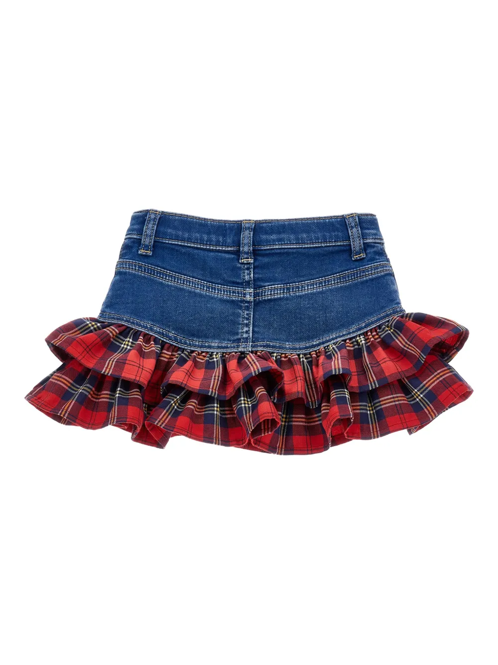 Monnalisa Rok met ruches - Blauw