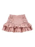 Monnalisa corduroy skirt - Pink