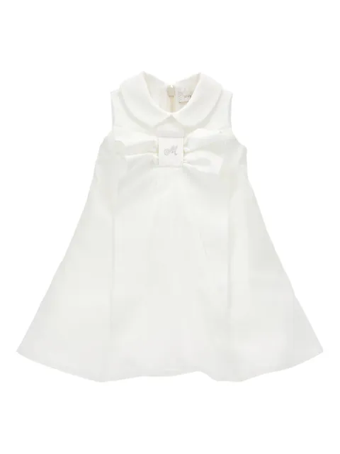 Monnalisa vestido acampanado con detalle de cuello