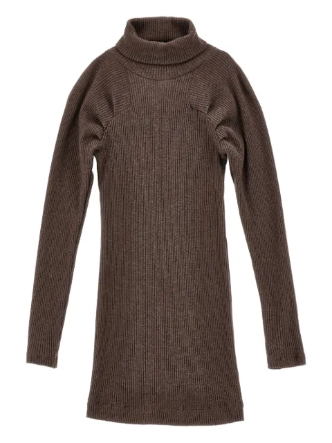 Monnalisa ribbed-knit dress