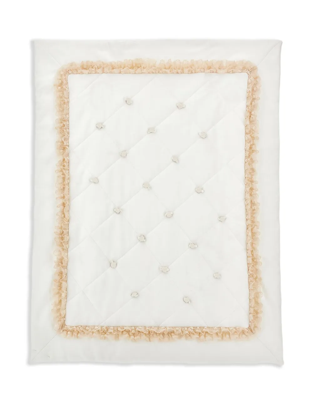 Monnalisa quilted blanket | White | Image 1