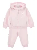 Monnalisa bow-detail tracksuit - Pink