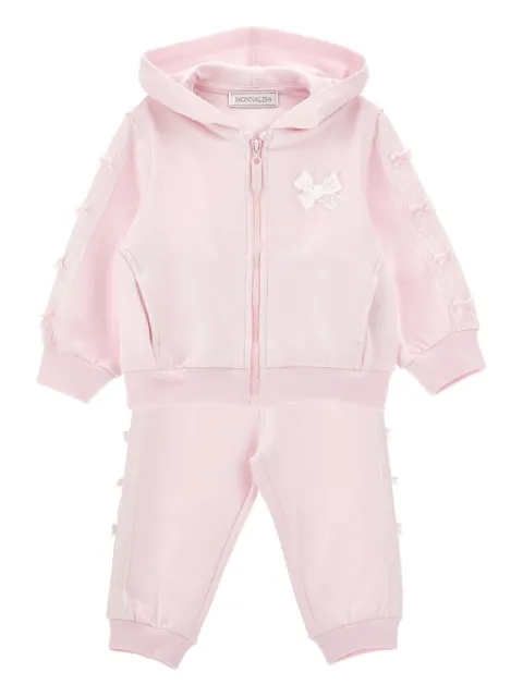 Monnalisa bow-detail tracksuit