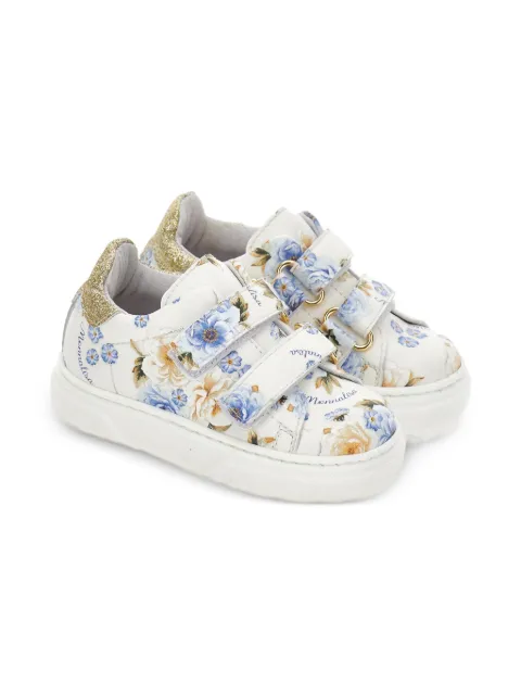 Monnalisa tenis con estampado floral