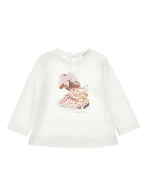 Monnalisa Camiseta de algodão