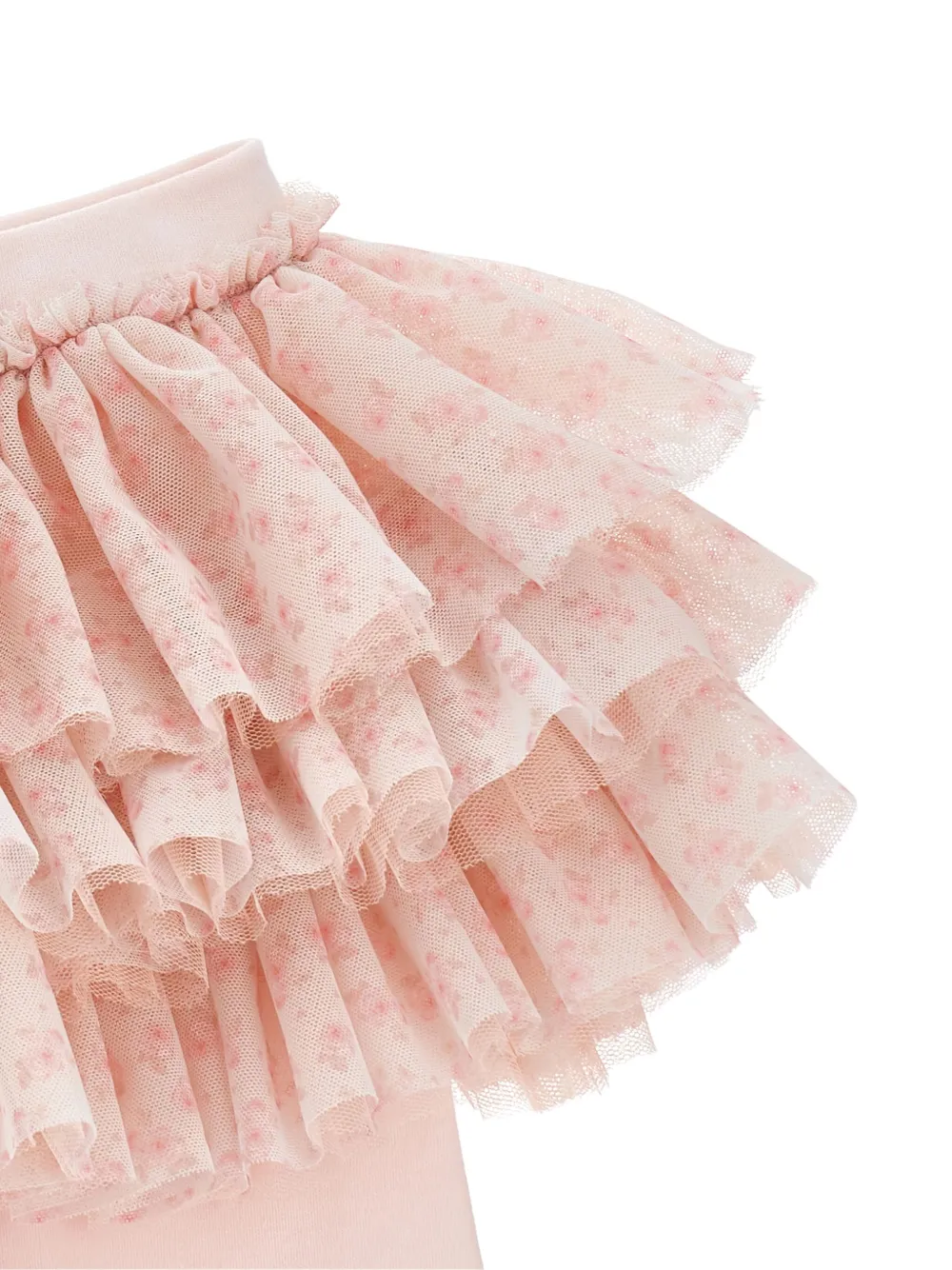 Monnalisa Broek met strikdetail Roze