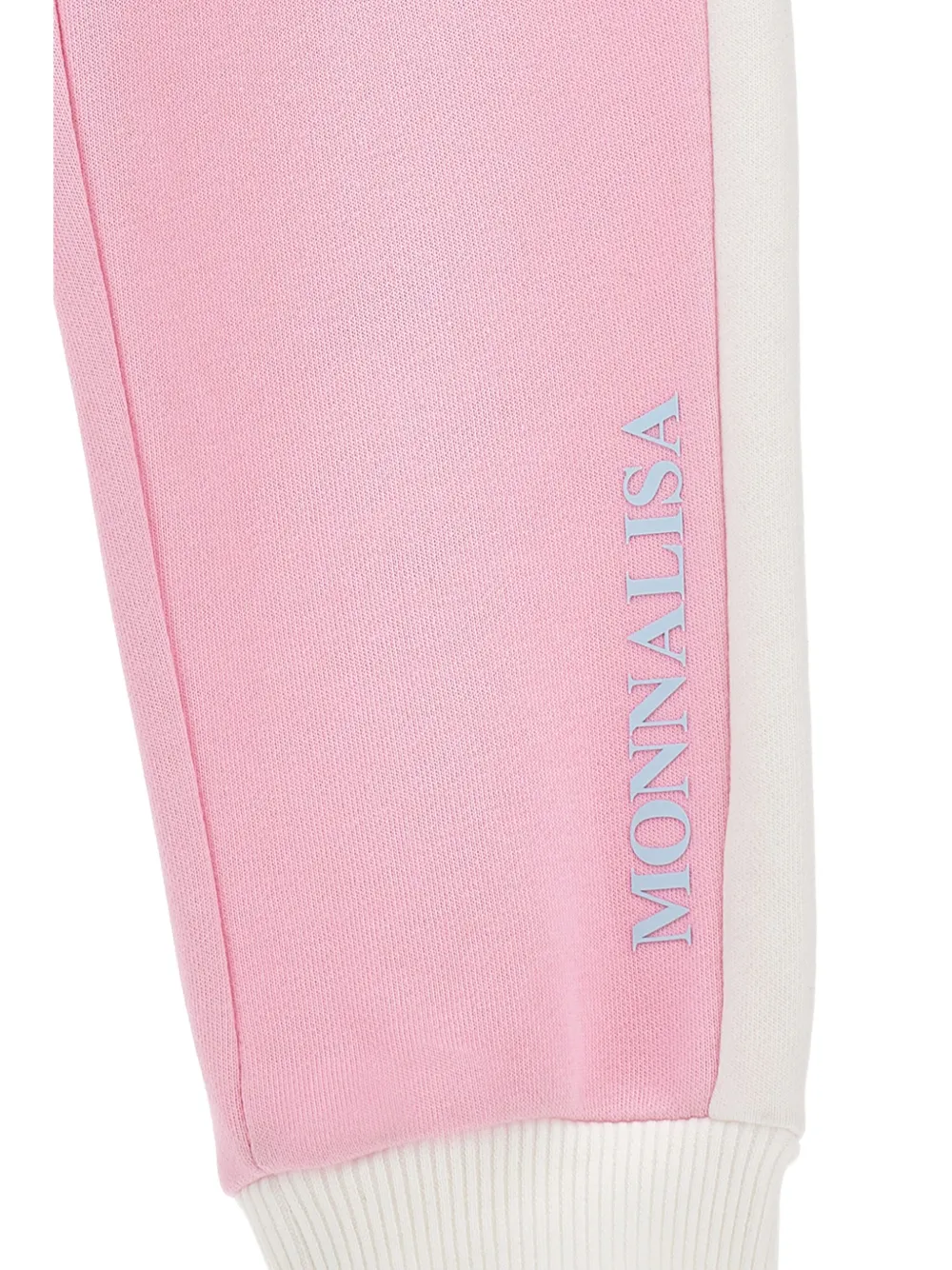 Monnalisa Trainingspak met kattenpatroon Roze