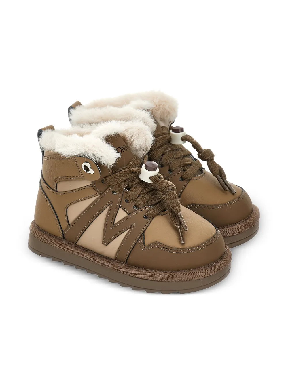 Monnalisa high-top sneakers Brown