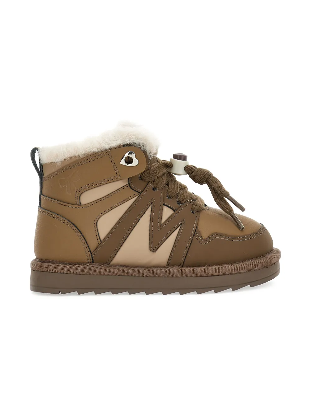 Monnalisa high-top sneakers Brown