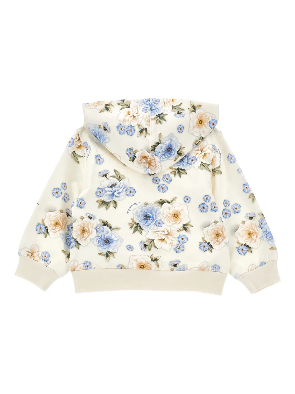 Monnalisa floral-print hoodie | Hoods & Sweatshirts | Image 2