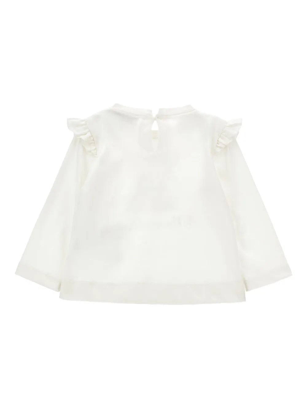 Monnalisa Jersey T-shirt Wit
