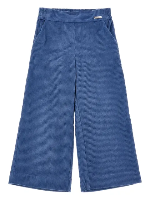 Monnalisa corduroy wide-leg trousers