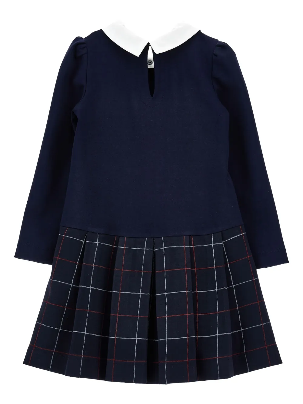 Monnalisa pleated tartan dress | Girls Casual Dresses | Image 2