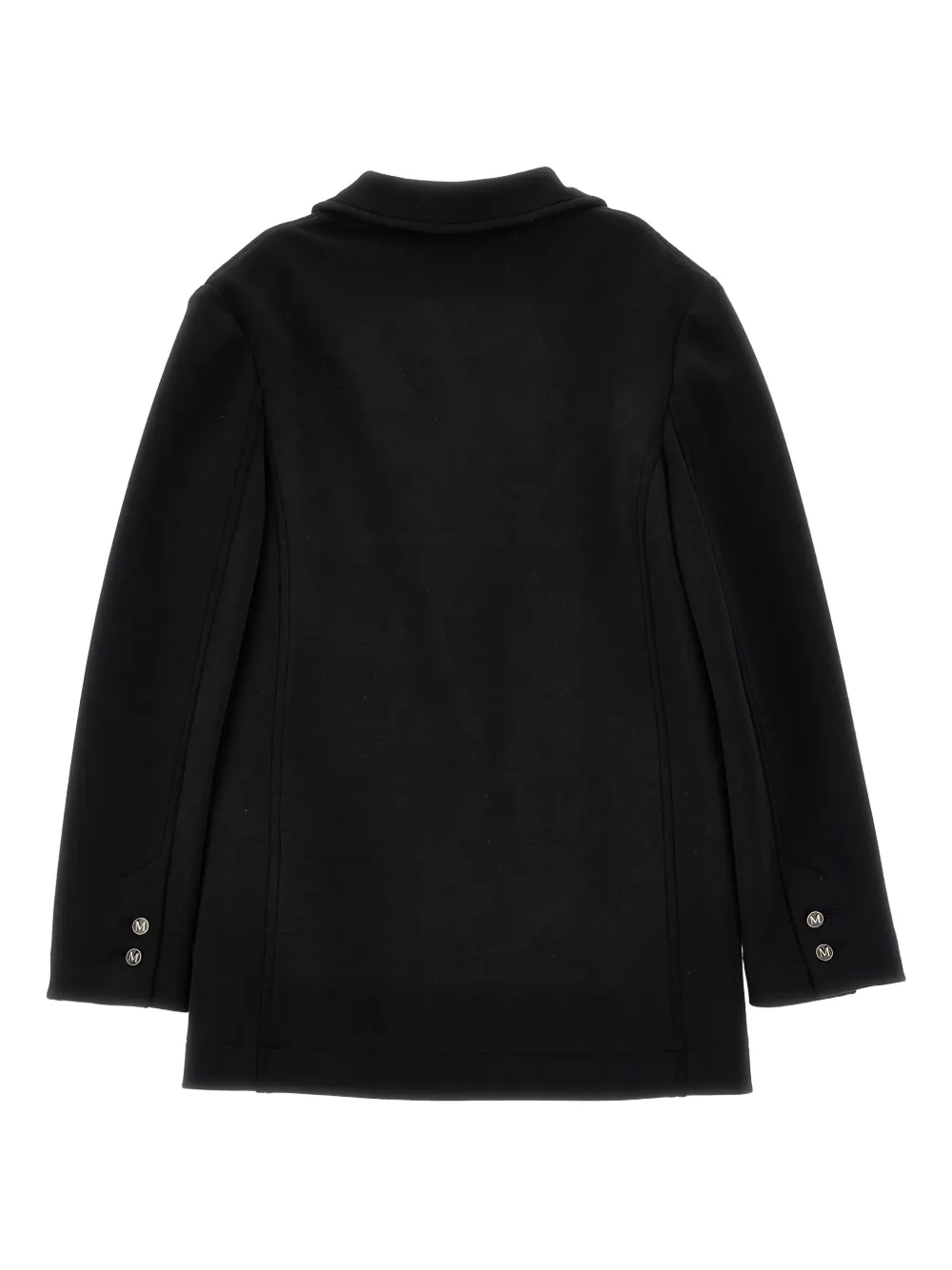 Monnalisa Blazer met enkele rij knopen Zwart